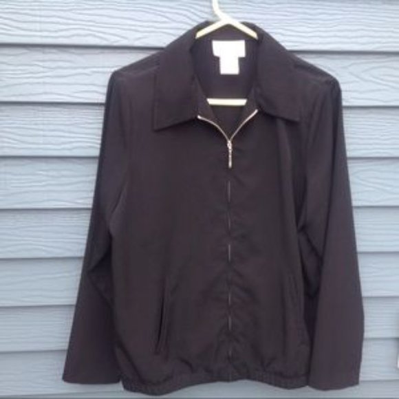 Susan Graver Bomber Jacket - Picture 4 of 8